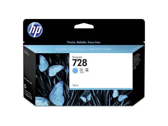 HP Ink 728 130ml Cyan F9J67A