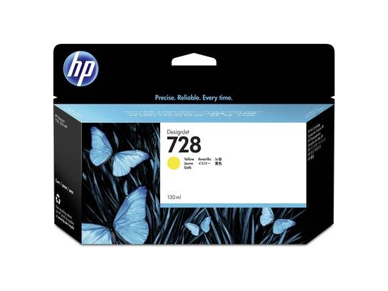 HP Ink 728 130ml Yellow F9J65A