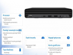 Desktop MiniPC 800DM G8 i5-11500T 256/8G/W10P      2V7L3EA 